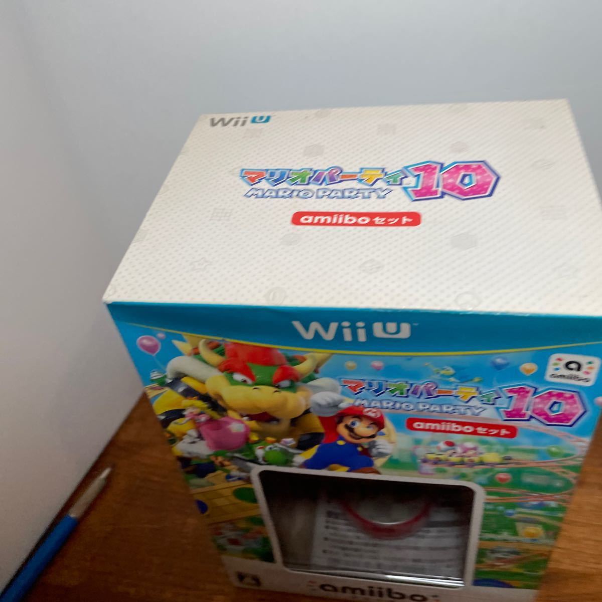 未開封  マリオパーティ10 amiboセット  WiiU