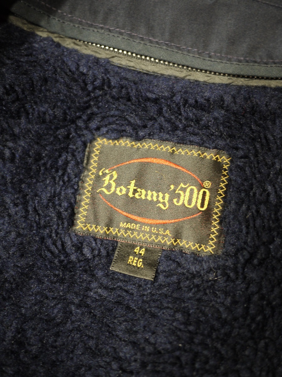 USA製 BOTANY500 ボタニー ステンカラーコート soutien collar coat 5275_画像5