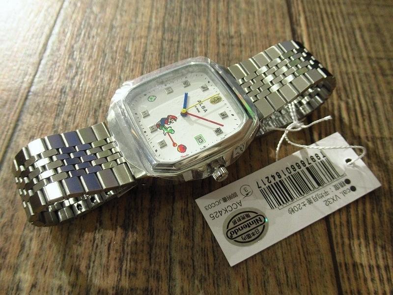送料無料 新品 SEIKO ALBA セイコー アルバ スーパーマリオブラザーズ