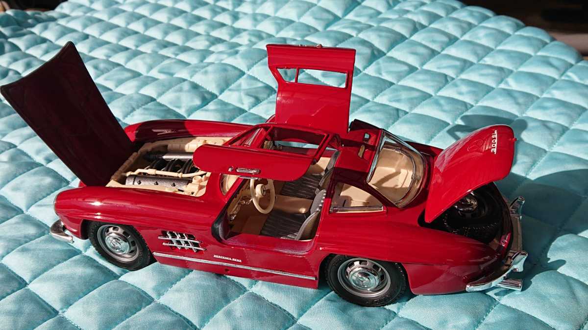 ベンツ300SL ガルウイング 1954年 1/18 MERCEDES-BENZ300SL_画像5