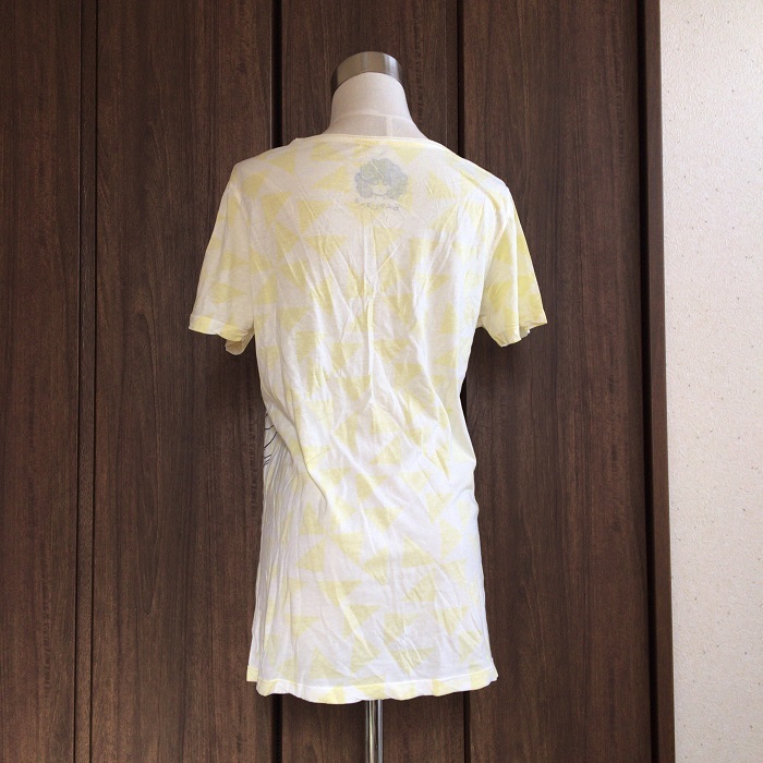 ■ ScoLar 【 良好 】 半袖 Tシャツ M ■ 黄 アニマル イエロー / スカラー_画像2