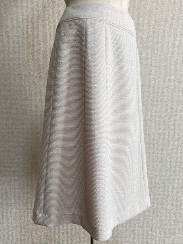  base price 12000 jpy new goods unused anysis tweed skirt beige size 3 lady's graduation ceremony go in . type formal / suit setup for 