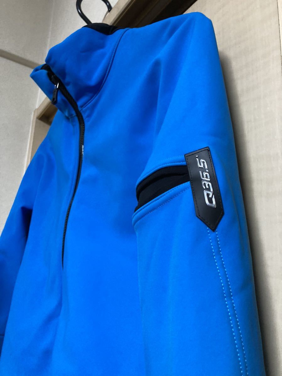 美品) Q36.5 Sサイズ TERMICA JACKET テルミカジャケット ライトブルー