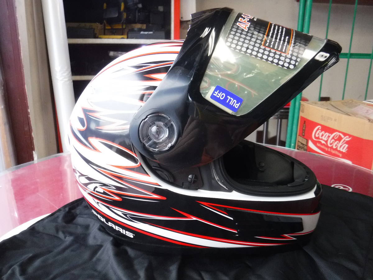 全国無料限定SALE ヤフオク! ポラリス 純正 スノーモービル用 ヘルメッ... - 即納 セール好評