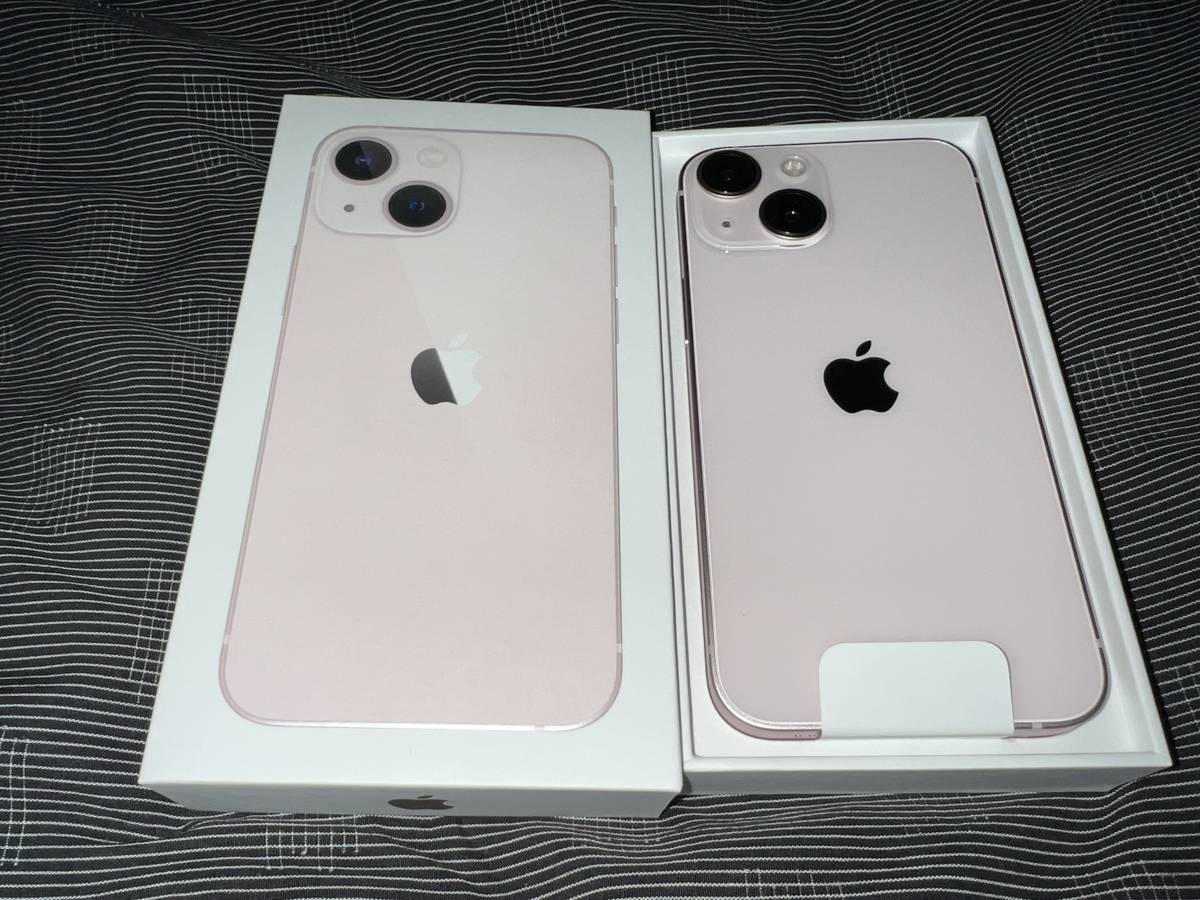 直送可  SIMフリー ピンク 128GB iPhone13 未使用新品　Apple スマートフォン本体