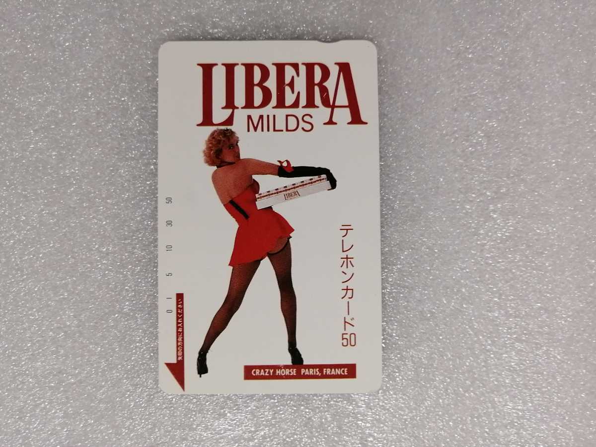 テレホンカード　ＬＩＢＥＲＡ　ＭＩＬＤＳ　未使用品_画像1