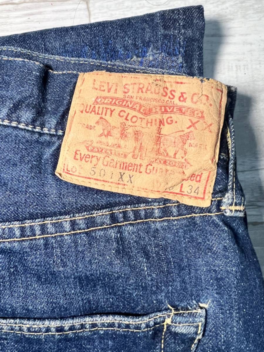 LEVI'S VINTAGE ビンテージ リーバイス 501XX 1953〜62年 サイズ LEVI'S VINTAGE ビンテージ リーバイス 501XX 1953〜62年 サイズ