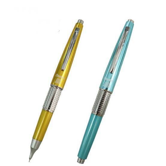 Pentel Kerry Limited Edition Sharpencil ぺんてる　ケリー　限定 スカイブルー&イェロー　2本セット　0.5mm_画像1