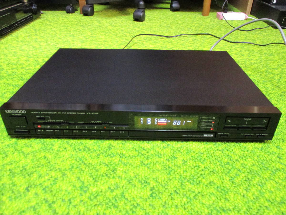 KENWOOD ケンウッド FM/AMチューナー KT-1010F 整備済み完動品 KENWOOD ケンウッド FM/AMチューナー KT-1010F 整備済み完動品