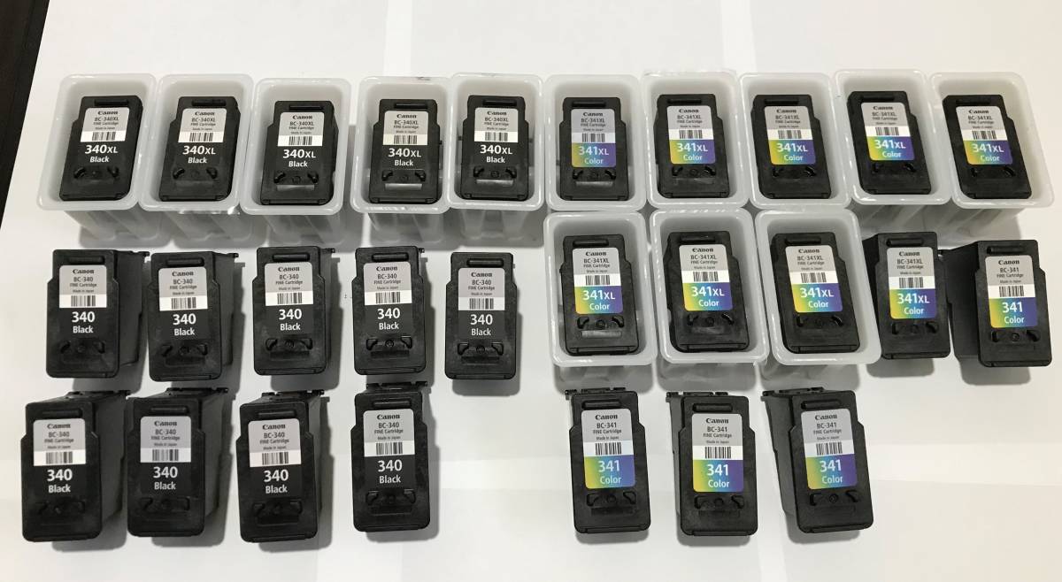 送料無料☆純正使用済インク・空インク☆BC-340XL BC-341XL BC-340 BC