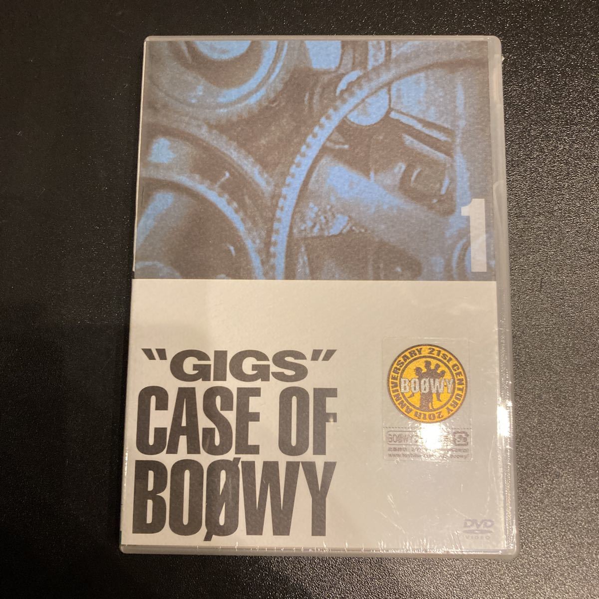 新品 未開封 BOOWY BOΦWY GIGS CASE OF BOφWY 1 DVD_画像1