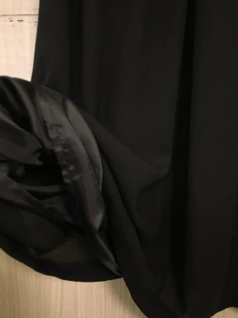 新品 LL・喪服礼服・レースが綺麗なワンピース・黒系 p407|PayPayフリマ