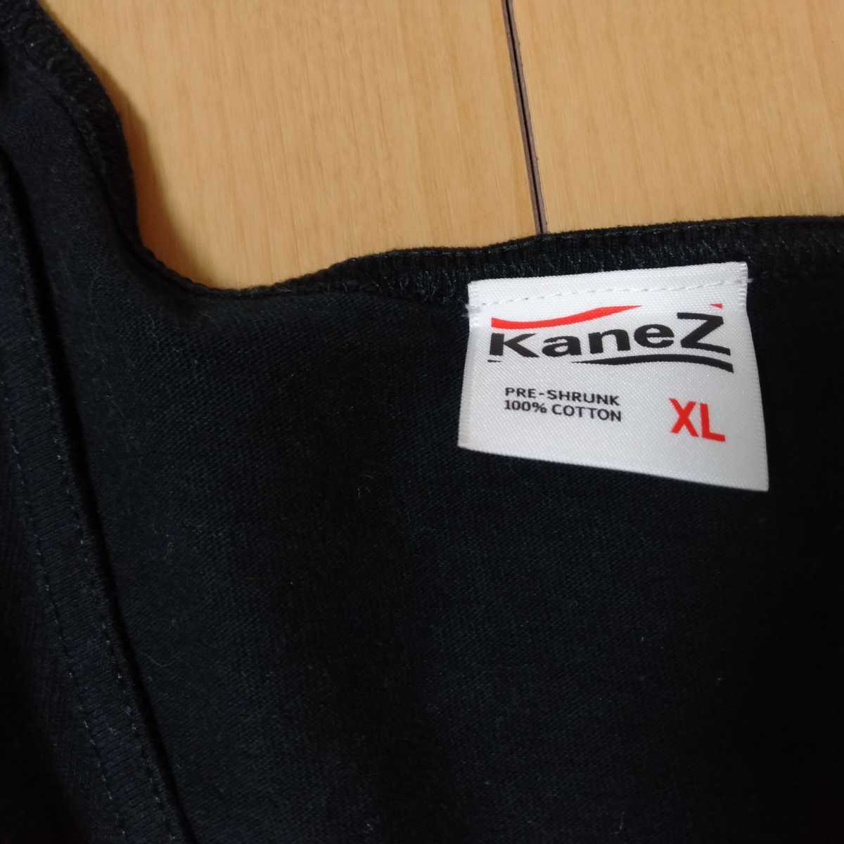 送料無料】kaneZ x wbase x LHP トリプルコラボタンクトップ 黒サイズXL ケインズダブルベース_画像4