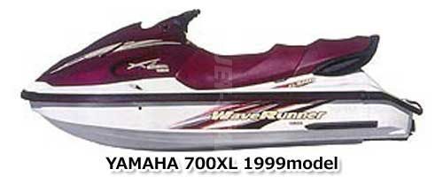 ヤマハ -700XL- XL700 1999年モデル 純正 マフラー 1 (部品番号62T-14711-10-9P) 中古 [Y299-022]_画像2