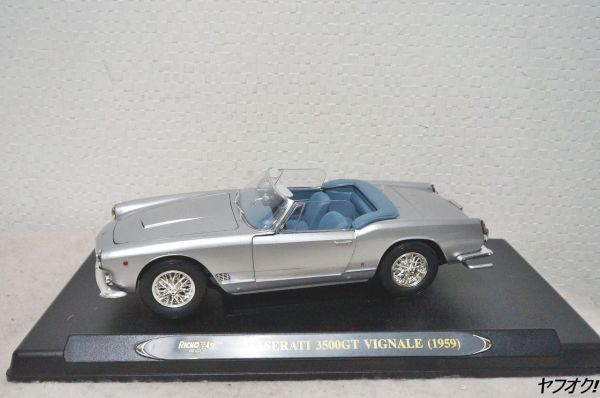 好評 VIGNALE 3500GT マセラティ RICKO (1959) シルバー ミニカー 1/18