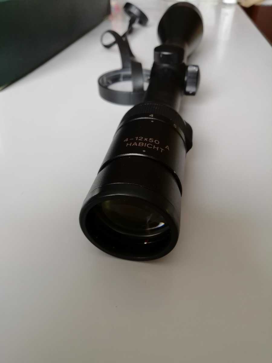 [ secondhand goods ] Swarovski SWAROVSKI rifle scope 4-12×50 ALretikruPLEX box attaching 