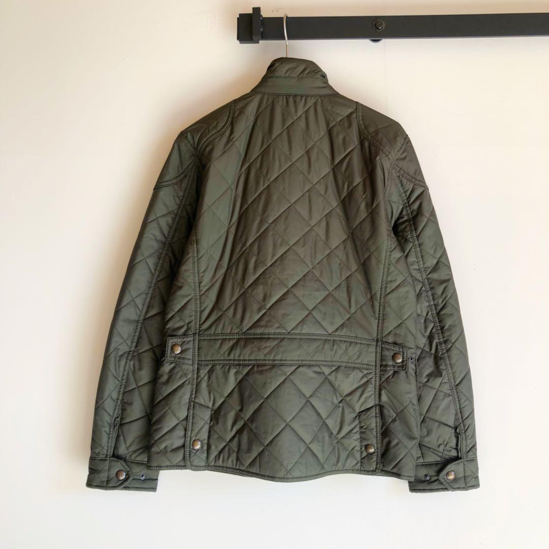 POLO RALPH LAUREN ポロラルフローレン キルティングジャケット ダウンジャケット Sサイズ オリーブ カーキ Quilting Hunting JACKET_画像6