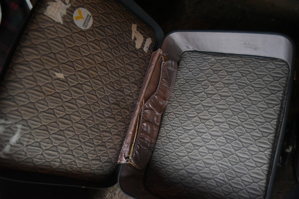 専門店品質 1707 ヴィンテージ　トランクケース　革鞄 英国製 鍵付き アンティーク　ビンテージ　 フランス　イギリス　レトロ　旅行　トラベルケース