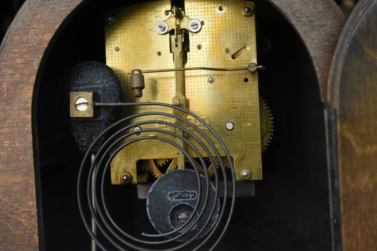 100937 ヴィンテージ 英国製 置き時計 SMITHS（スミス）Enfield MADE in ENGLAND イギリス アンティーク ビンテージ 7