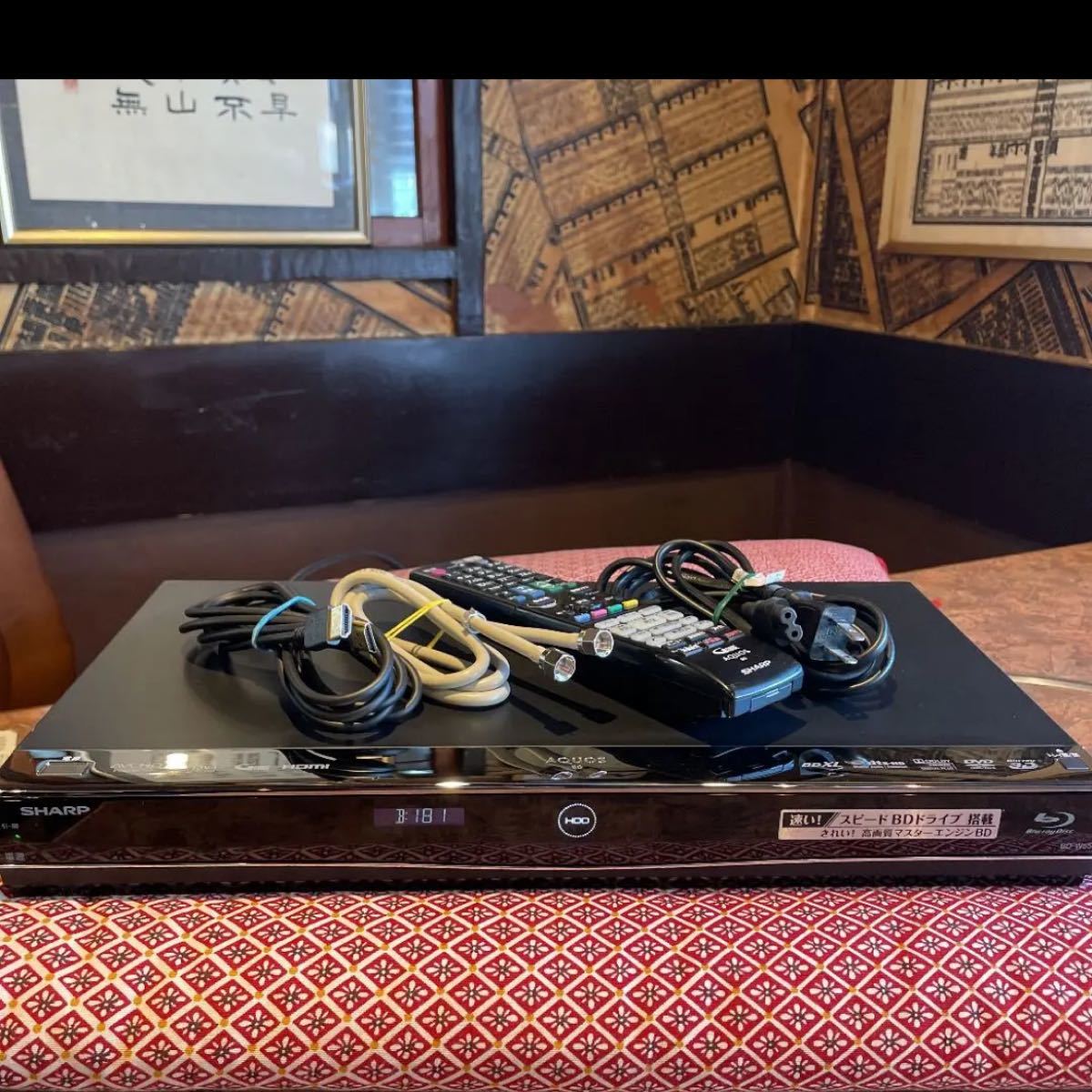 シャープ BD-W560 W録 500GB