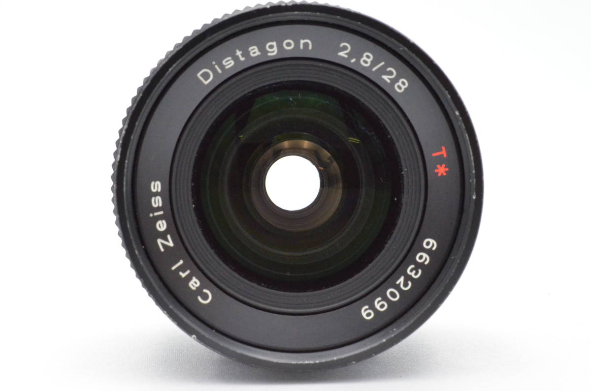 CONTAX Contax CarlZeiss Distagon 28mm F2.8 T* AEJ Karl tsu ice ti start gon lens (t620)
