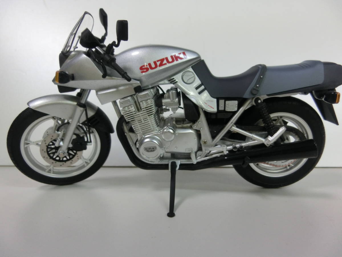  AOSHIMA フラッグミニカー SUZUKI GSX1100S KATANA 刀 1/12スケール_画像1