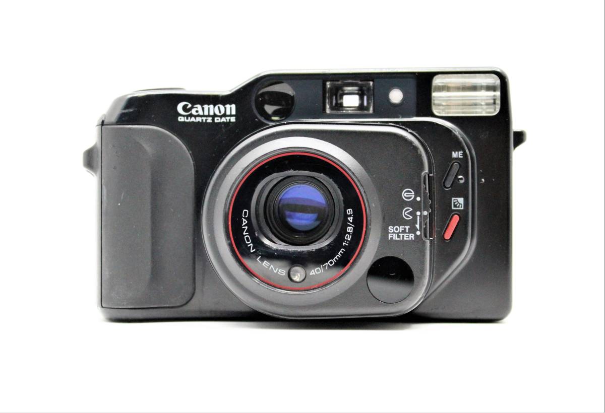 ★良品★CANON キヤノ Autoboy TELE QD 40/70mm 人気のAutoboy TELEシリーズ！二集点式搭載コンパクトフィルムカメラ！完動品！ OK4055_画像1