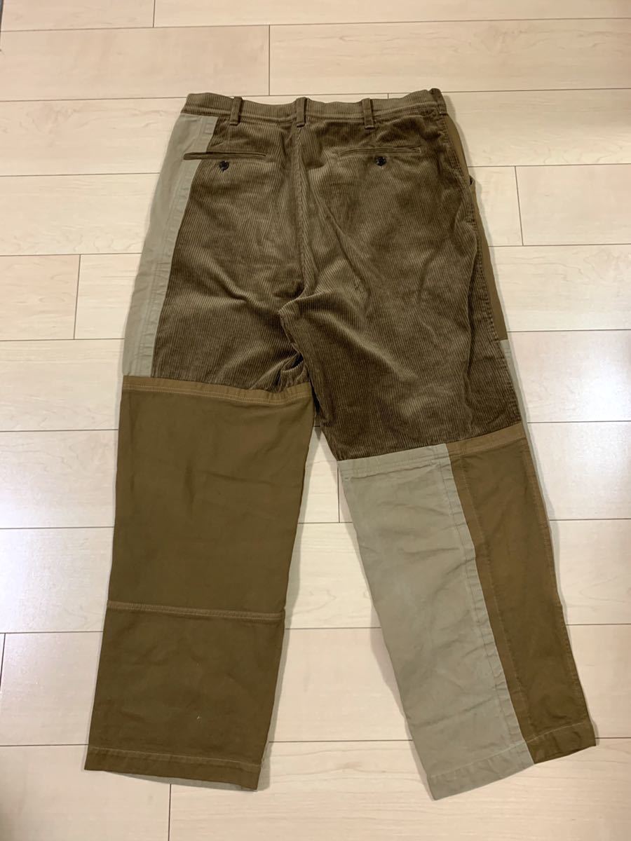 クリスマス特集2020 COMME des パッチワークパンツさ HOMME GARCONS