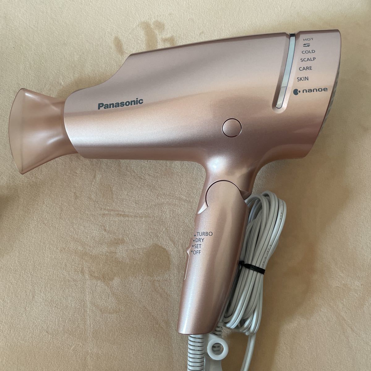 展示品 Panasonic パナソニック ヘアードライヤー EH-CNA9E-PN