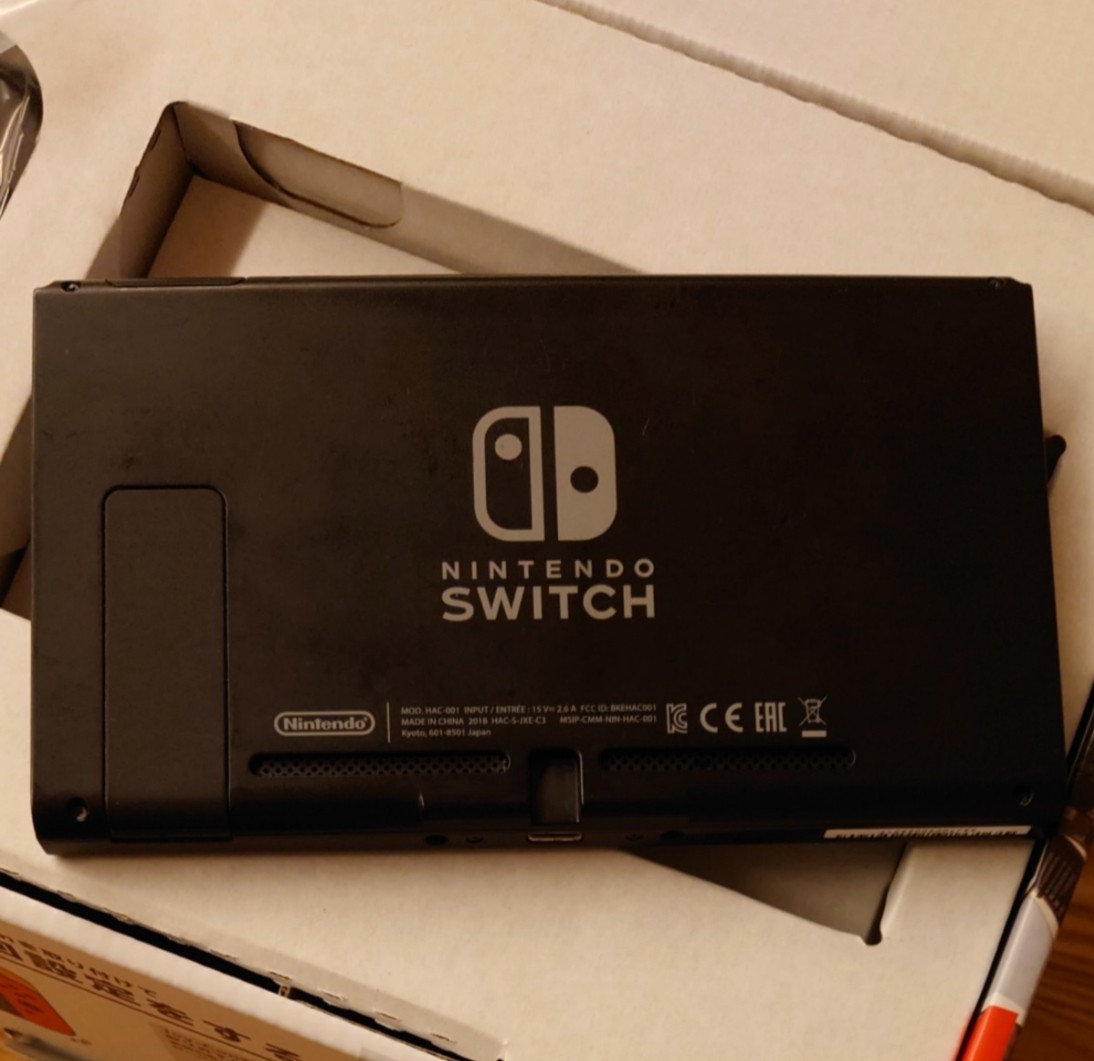メール便送料無料 Nintendo Switch ニンテンドースイッチ本体 付属品 