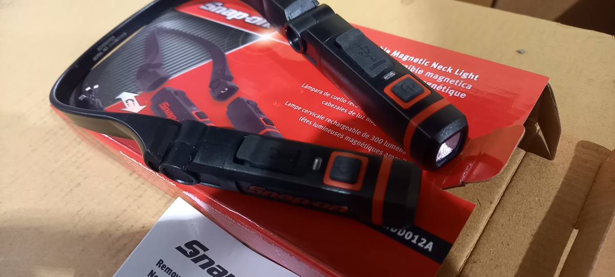 ☆新品 Snap-on スナップオン ECHDD012A ハンズフリー 充電式 LED