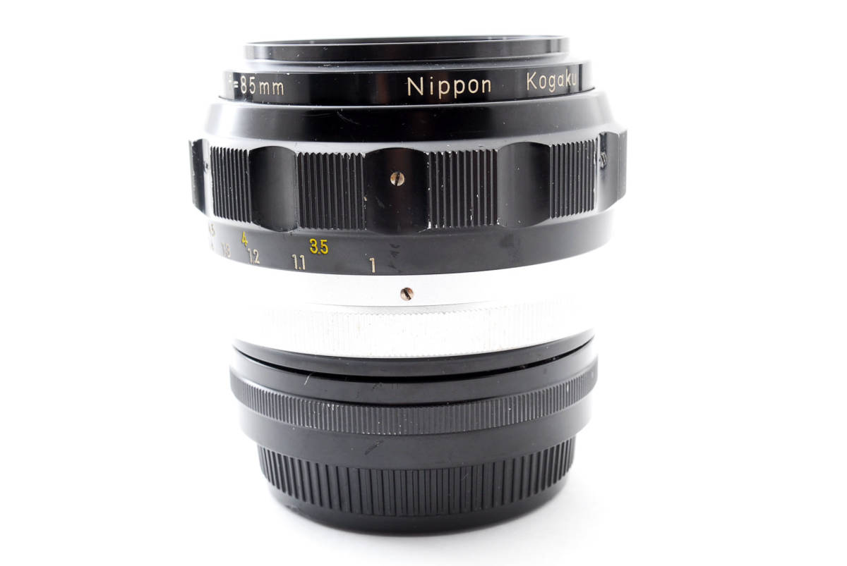 並品】ニコン Nikon Nikkor-H Auto 85mm f/1.8 Nippon Kogaku Non Ai