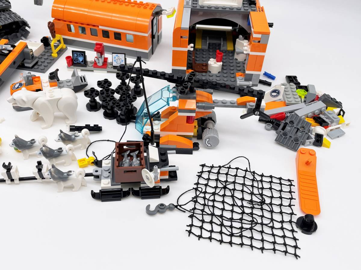 LEGO レゴ 60036 スノーベースキャンプとクローラードリル (絶版