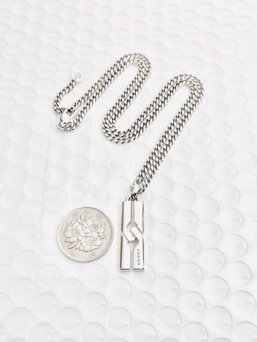 超美品!送無】グッチ☆GUCCI ノット インフィニティ ネックレス