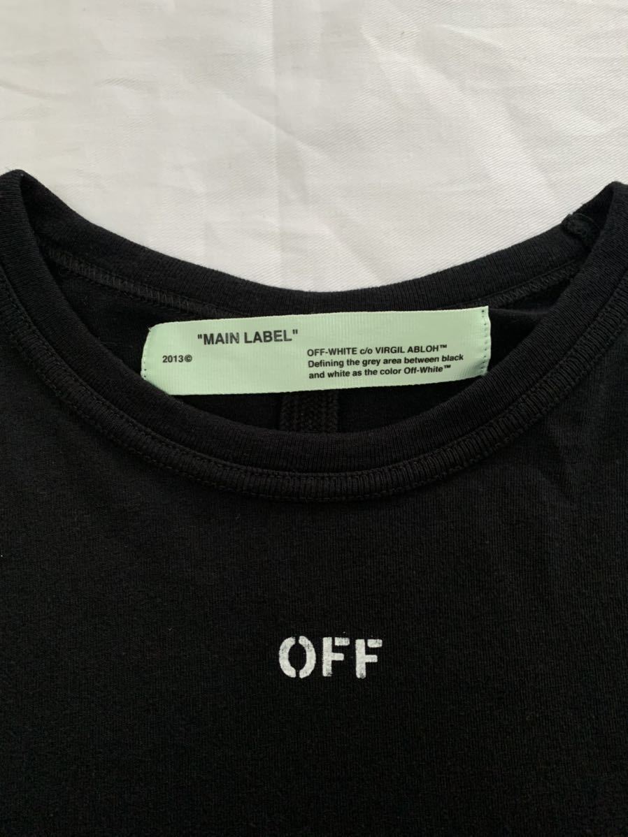 off-white DIAG TEMPERATURE L/S TEE オフホワイト 長袖Tシャツ サイズ