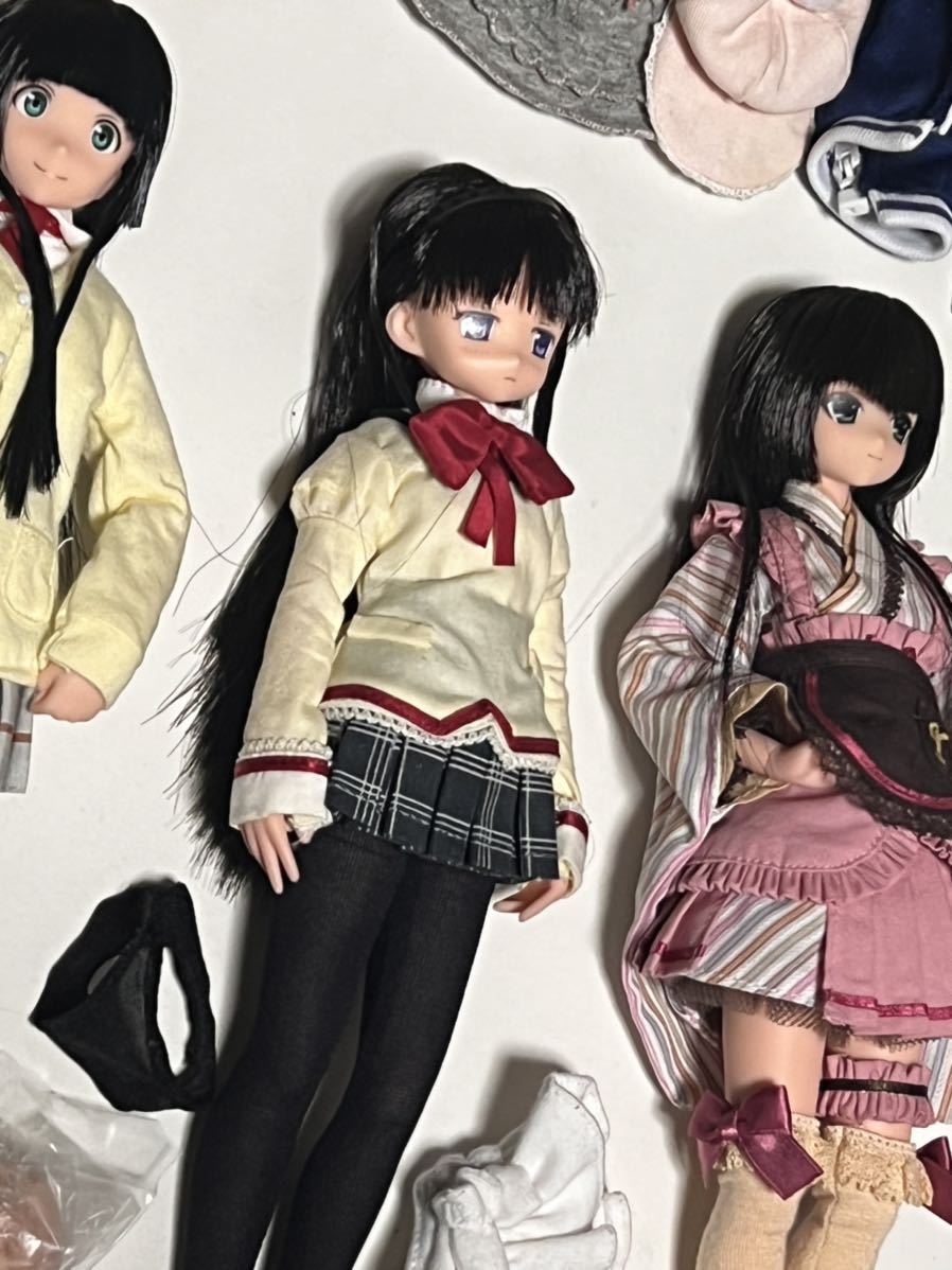 アゾン 1/6 ピュアニーモ 大量 服 ヘッド 暁美ほむら 初音ミク けいおん! カスタム まどかマギカ クールガール ドール 3