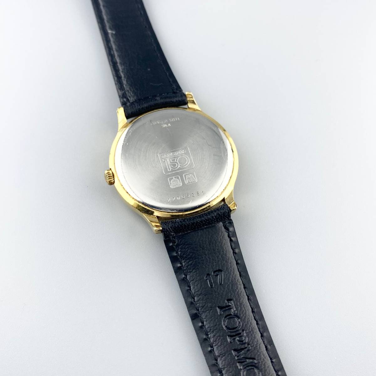1円〜 LONGINES ロンジン メンズ 腕時計 150周年記念モデル ホワイト 