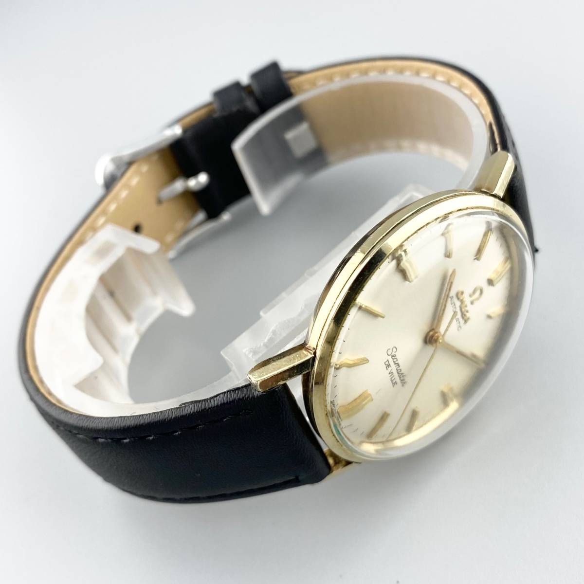 最安値クラス 【1円〜】OMEGA オメガ 腕時計 メンズ AUTO 自動巻 SEAMASTER シーマスター DE VILLE デビル Wネーム ホワイト×ゴールド 鑑定済み 可動品 最安値クラス 【1円〜】OMEGA オメガ 腕時計 メンズ AUTO 自動巻 SEAMASTER シーマスター DE VILLE デビル Wネーム ホワイト×ゴールド 鑑定済み 可動品