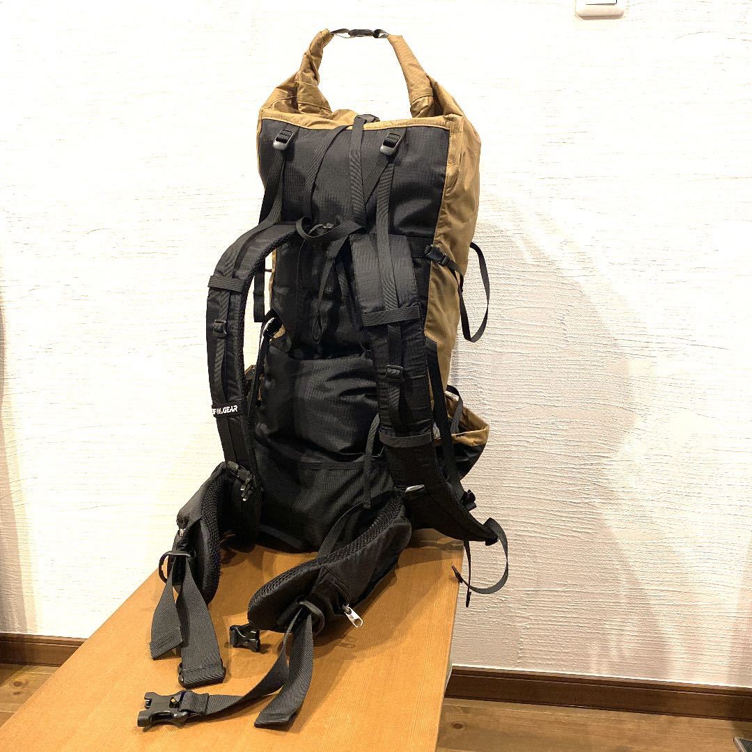 3F UL GEAR 40+16L ウルトラライトバックパック コヨーテ（¥12,500