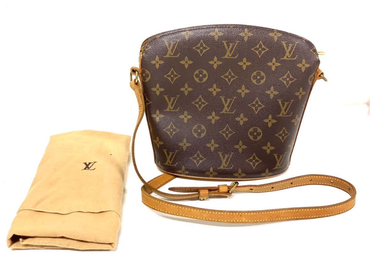 LOUIS VUITTON ルイヴィトン LV ショルダーバッグ ドルーオ モノグラム