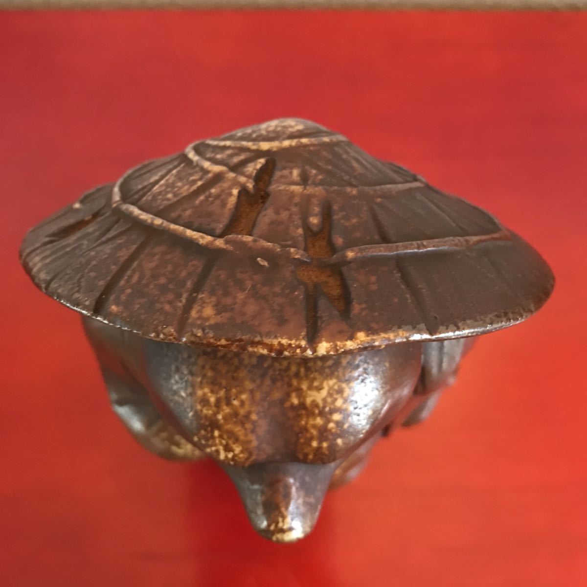 備前焼 たぬき 置物 狸 陶器 友敬 木村長十郎 木村興楽園 陶印 陶芸 備前焼 たぬき 置物 狸 陶器 友敬 木村長十郎 木村興楽園 陶印 陶芸