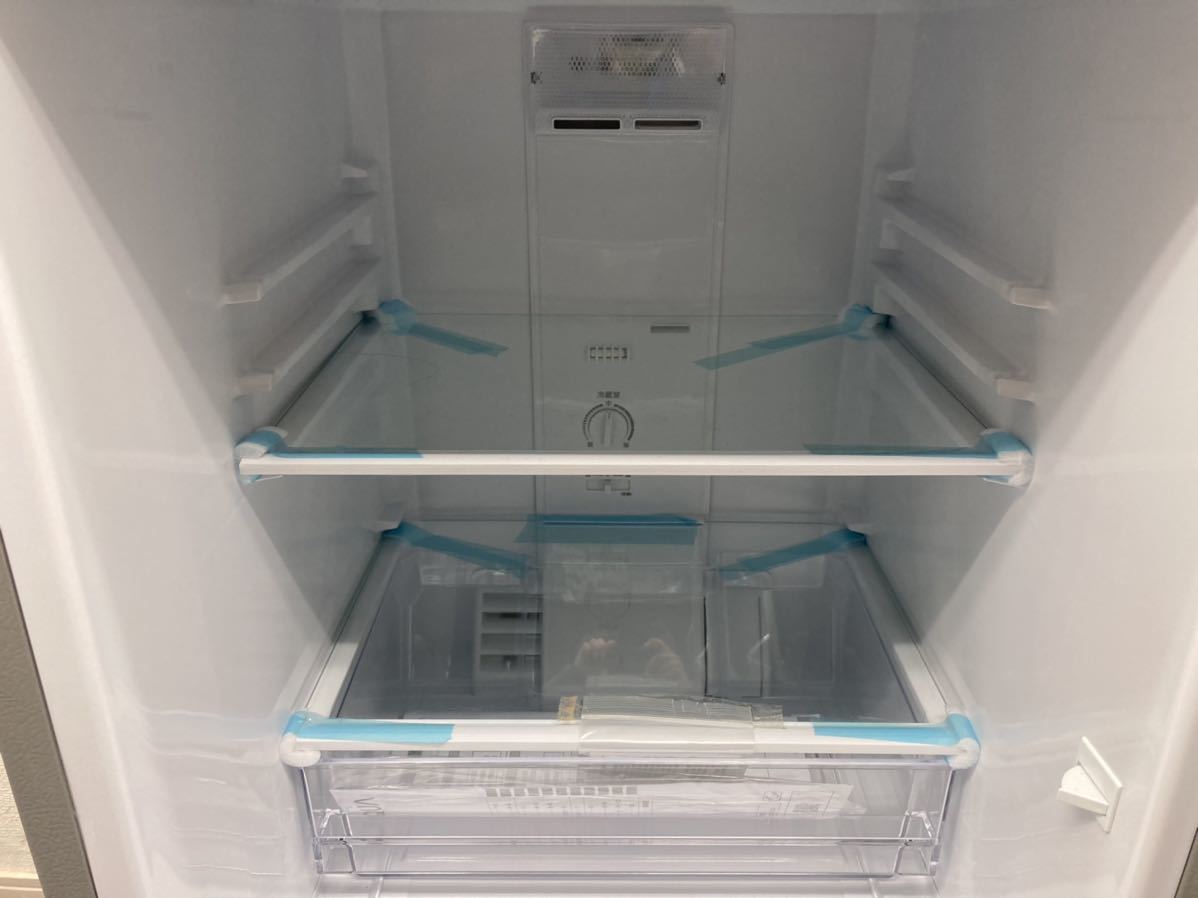 アクア 2ドア冷凍冷蔵庫 126L AQR-13K(S) シルバー 2021年製 AQUA 家電