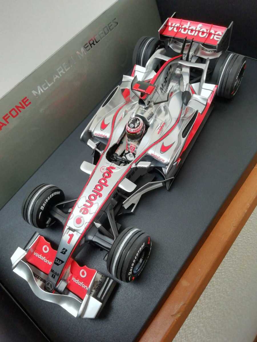 ☆1台限定 チームエディション別注品カスタムモデル　PMA1/18vodafone McLaren Mercedes MP4/22 後半戦モデル 2007 F.アロンソ #1