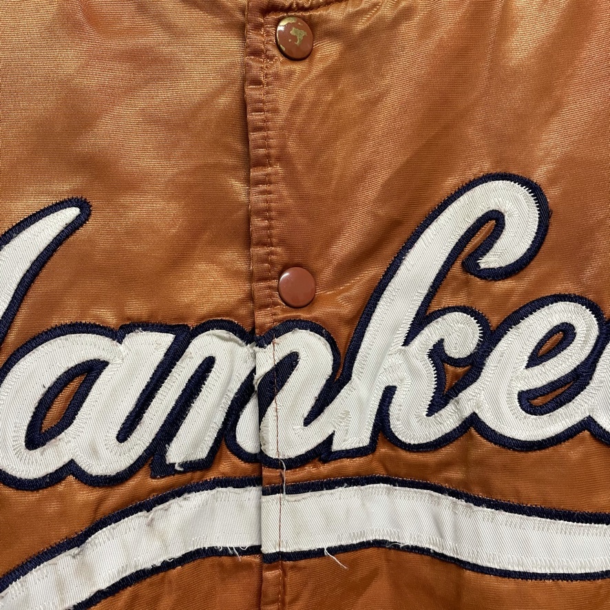 STARTER стартер yan Keith MLB куртка нейлон джемпер блузон orange Logo L