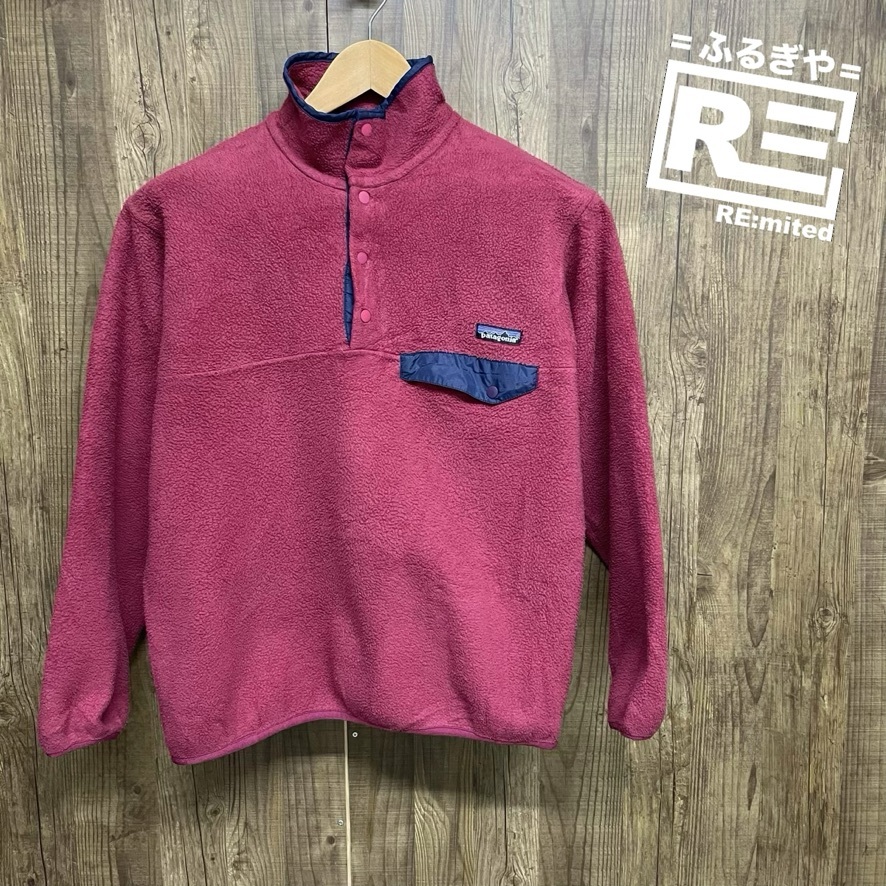 正規取扱店】 patagonia パタゴニア ロゴ S レッド ワンポイント