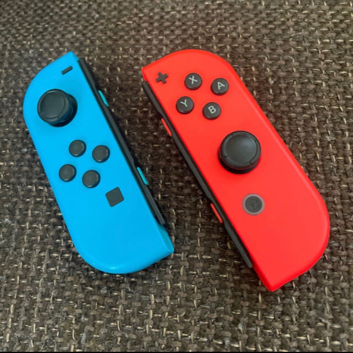 ジョイコン Joy-Con Nintendo Switch ニンテンドースイッチ 任天堂 レッド ネオンブルー