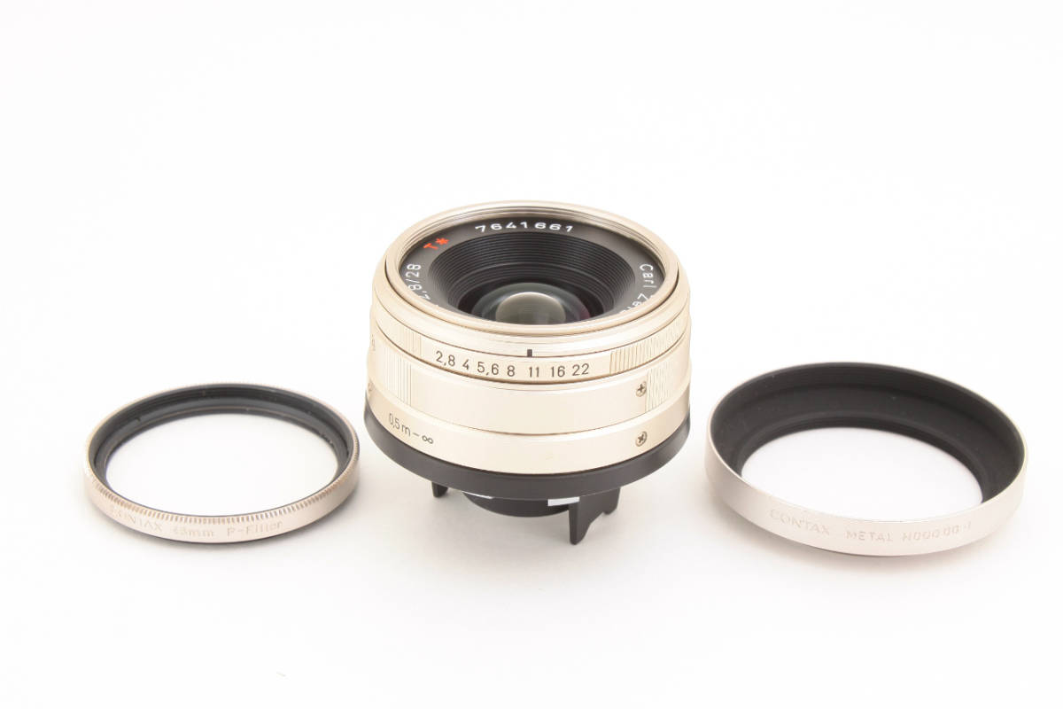 〓美品〓 CONTAX コンタックス Carl Zeiss Biogon 28mm F2.8 T* #1928