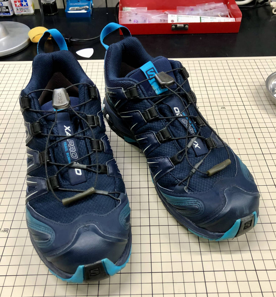 サロモン ゴアテックス防水トレッキングシューズ　SALOMON XA PRO 3D　GORE-TEX_画像4