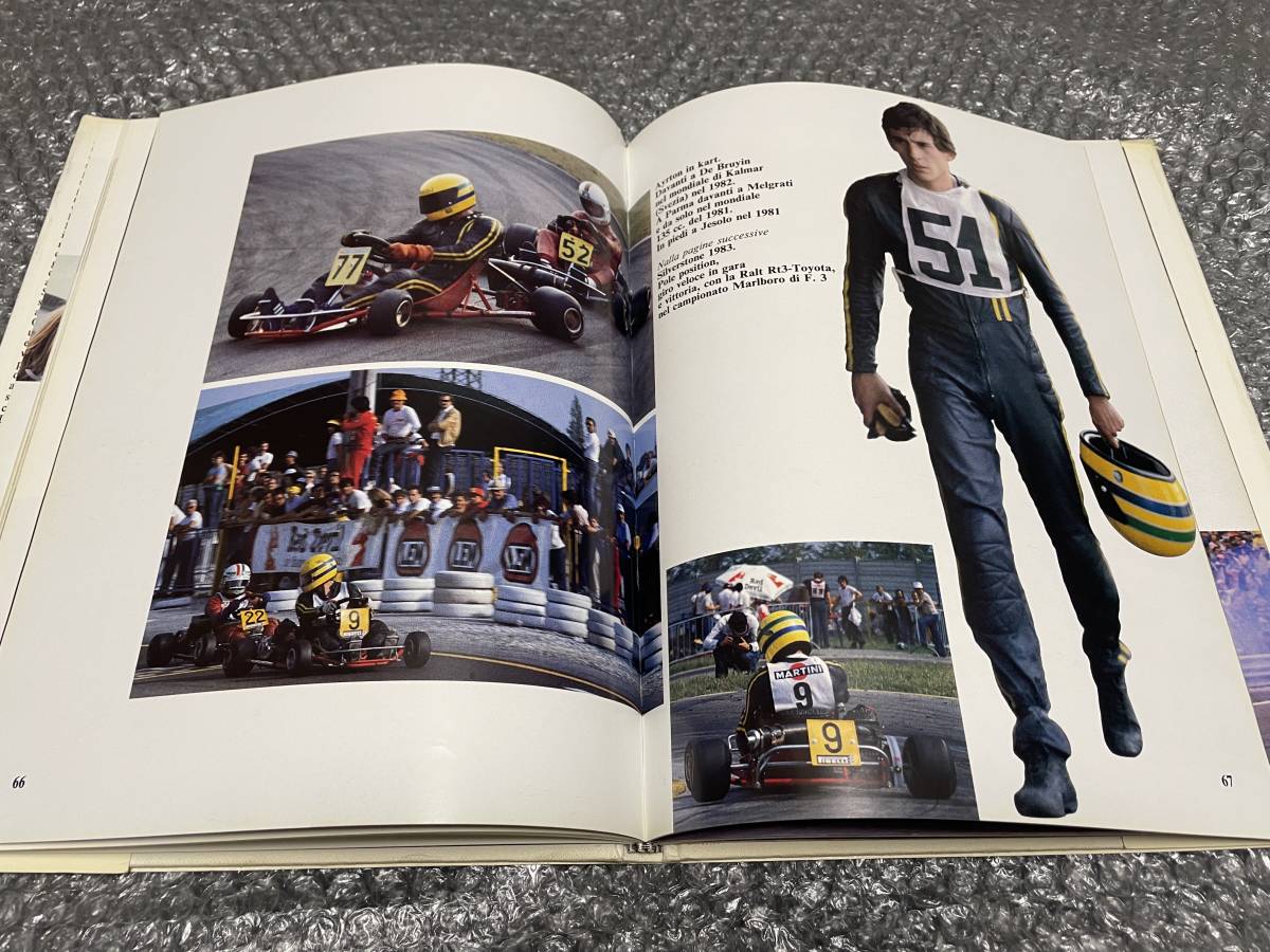 洋書★アイルトン・セナ【写真集】★F1 マクラーレン ロータス★送料無料_画像2