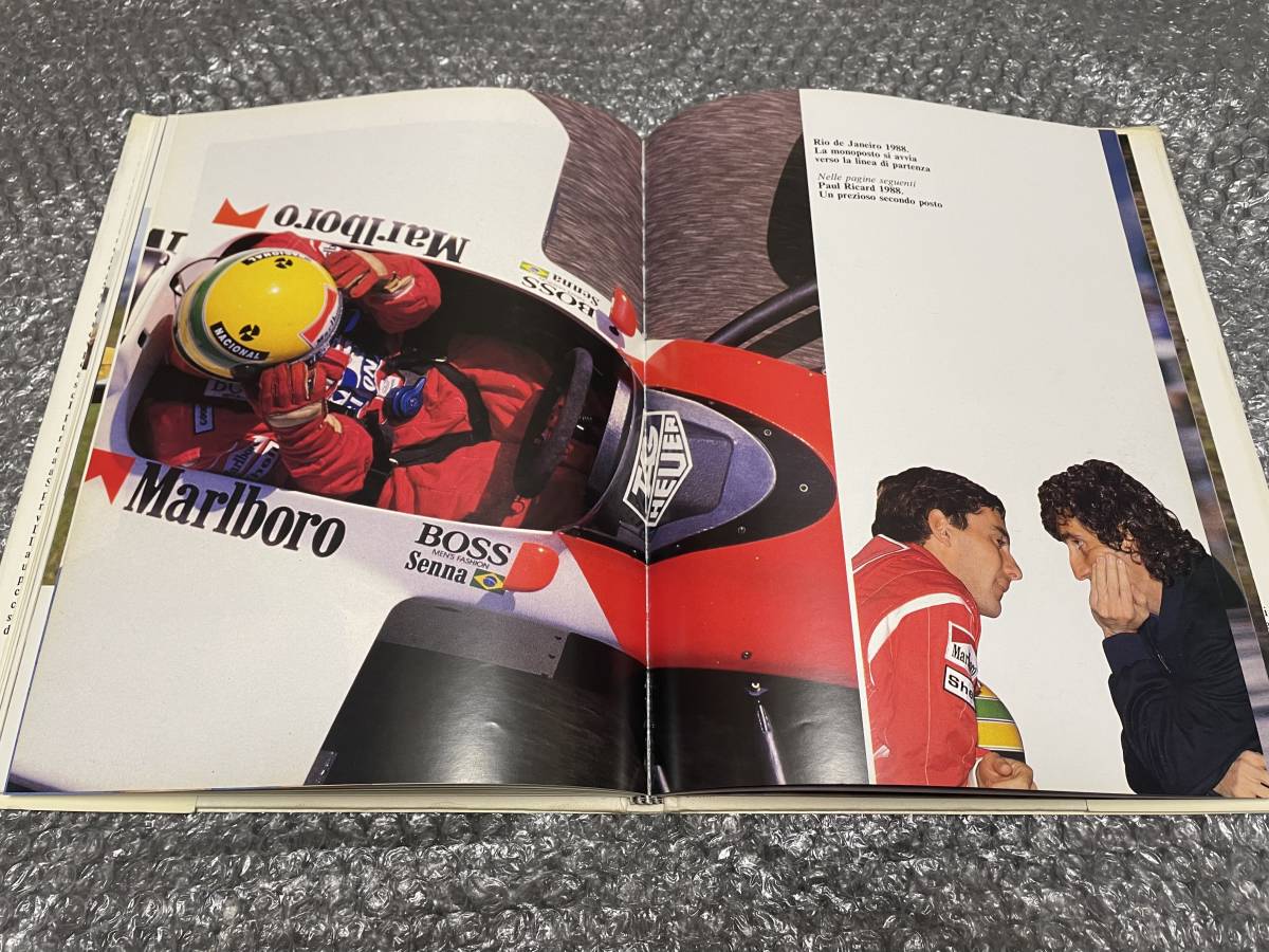 洋書★アイルトン・セナ【写真集】★F1 マクラーレン ロータス★送料無料_画像6